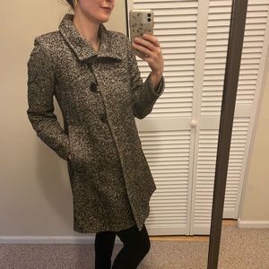 Marc New York Tweed Pea Coat